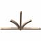 Ekena Millwork Redmond Smooth Timber Gable Bracket, Douglas Fir, 84"W x 49"H x 3 1/2"D x 3 1/2"F, 14/12 Pitch GBW084X49X0404RED00SDF - alternate 2